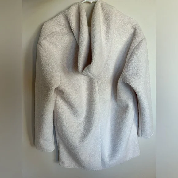 Joie Cream Textured Women's Coat - Picture 3 of 6